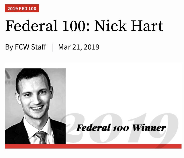 It’s an honor to be recognized in the #Fed100 for the work on the monumental #EvidenceAct. But it was truly a team effort — my gratitude to all who advocated and championed the cause over the past several years! #evaluation #statistics #privacy #opendata fcw.com/articles/2019/…