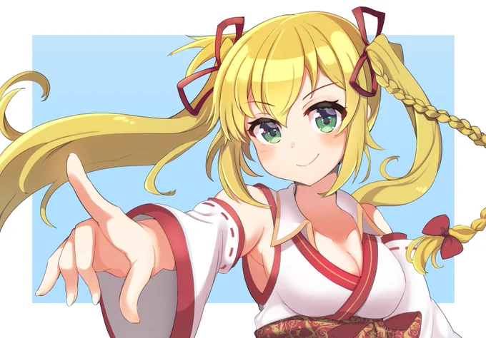 金剛いろはさんを描きました。
映画やドラマの話と、いつも元気で楽しくやってる感じが好きです。  #いろは絵馬 