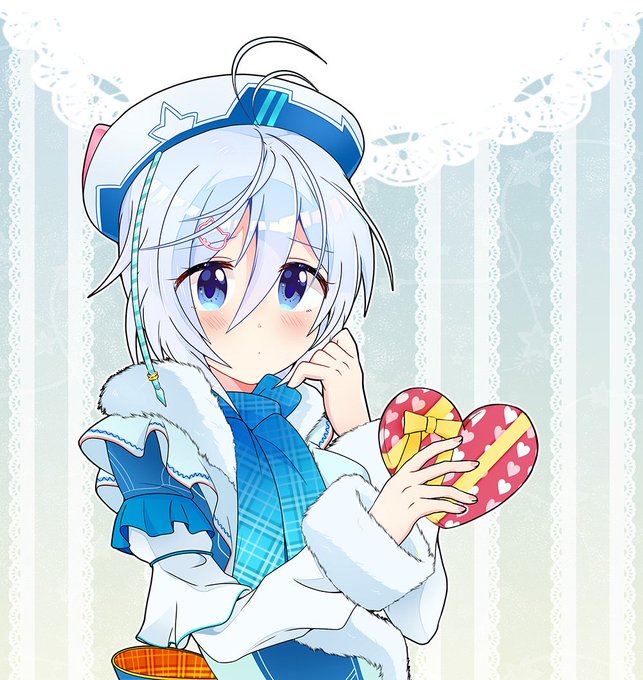 そしてようやく完成した表紙～!3月だけどバレンタイン絵だ!!2018年版冬服すこすこ #SiroArt 