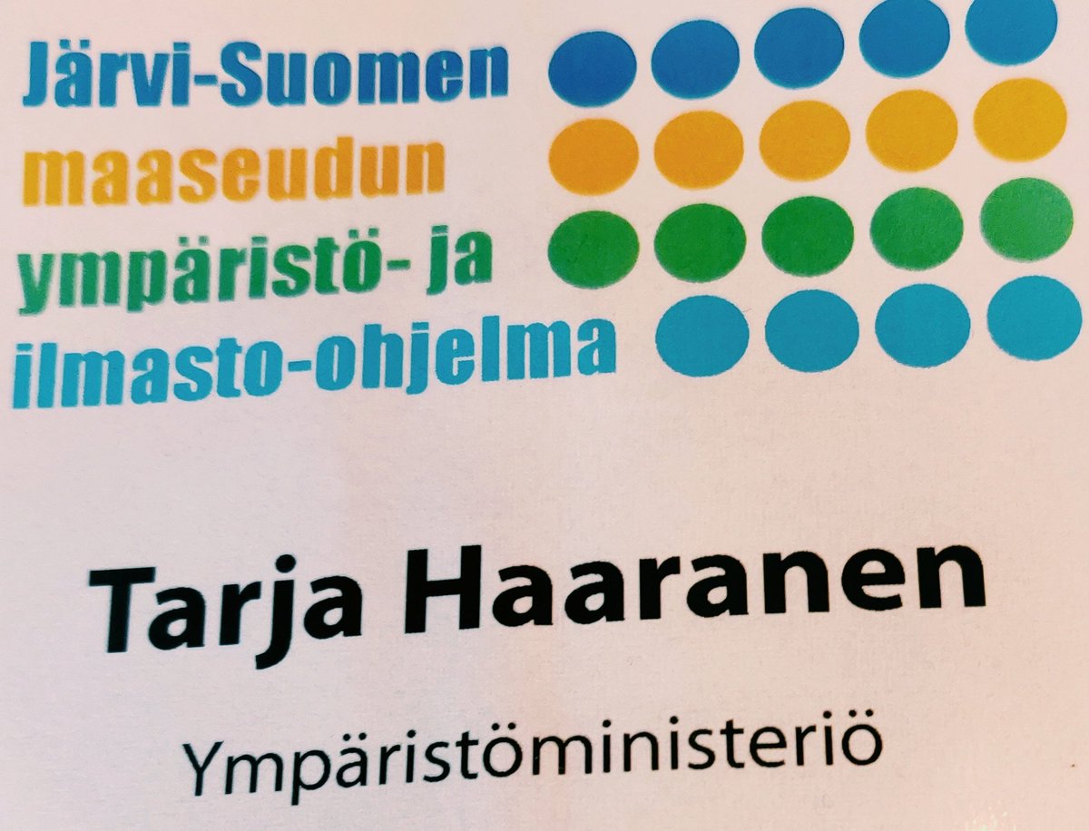 Onnittelut @EtelaSavonELY @POSELYkeskus @pohjoiskarjalanELY @keskisuomenELY @KASELYKESKUS päätöksestä laatia yhteinen ympäristö- ja ilmasto-ohjelma. Minulla oli ilo avata asiantuntijatyöpaja Varkaudessa. #ilmastonmuutos #vesiensuojelu #biodiversiteetti #yhteistyössäonvoimaa