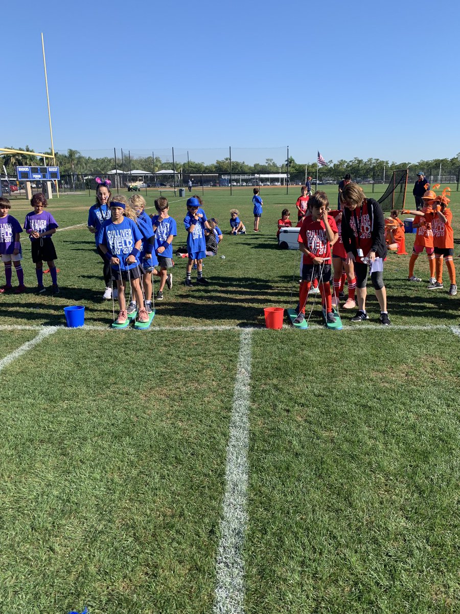GULLIVER_MCKPE's tweet photo. Ms. Smith and Ms. Ginoris get their 2nd Graders ready for the walking board races. #raiderevents @GulliverSchools @RGriffin_GS https://t.co/Zcwqb8ZpvN