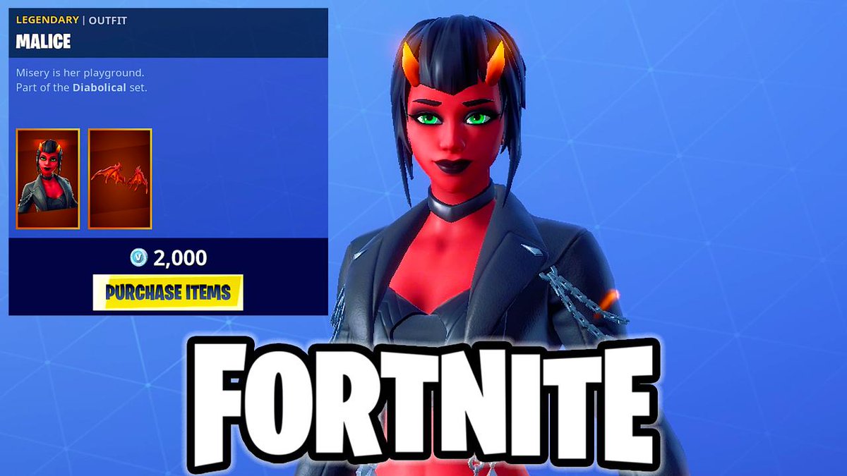 youtube.com/watch?v=uhAFsS… Fortnite MALICE Skin | Item Shop Showcase | Fortnite Season 8 #fortnite #FortniteSeason8  #fortnitegame #news #fun #YouTube