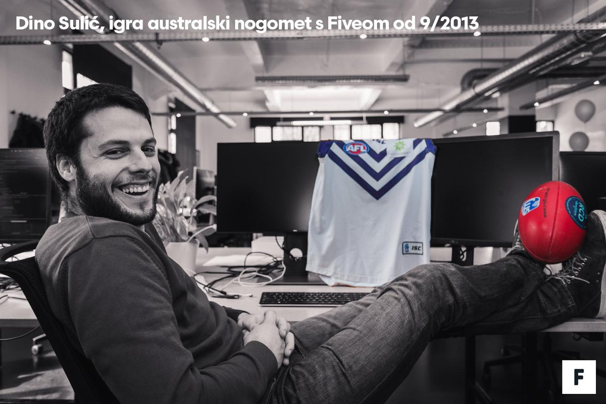 “Svašta sam naučio igrajući, ali možda najvažnije: teško ćeš pobijediti sam u bilo čemu i dok igraš, bit će “udaraca”, ali moraš nastaviti igrati.” #peopleatfive