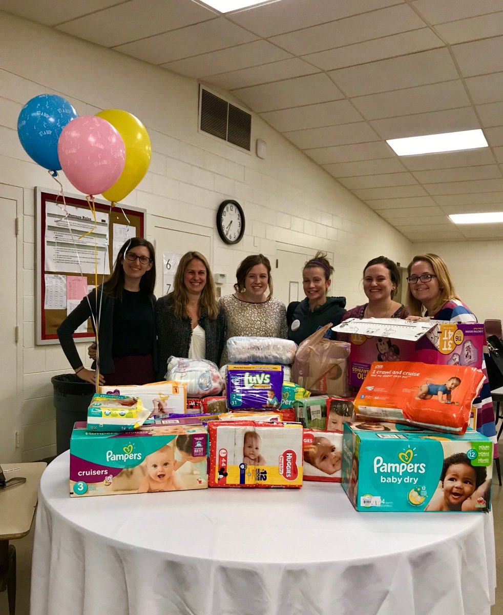 Our new member class project is a diaper drive to provide diapers for the Loften Childcare Center. This center provides an opportunity for teen parents to continue their education while receiving free child care. We are honored to help this incredible program. #JLGville