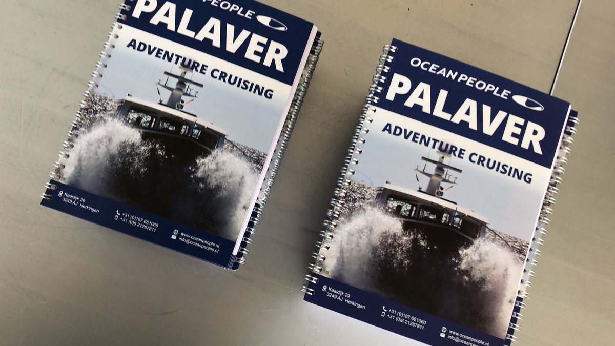 OceanPeople's tweet photo. Nieuw OceanPeople-gadget: Palaverboekjes https://t.co/17IR3BnuKh