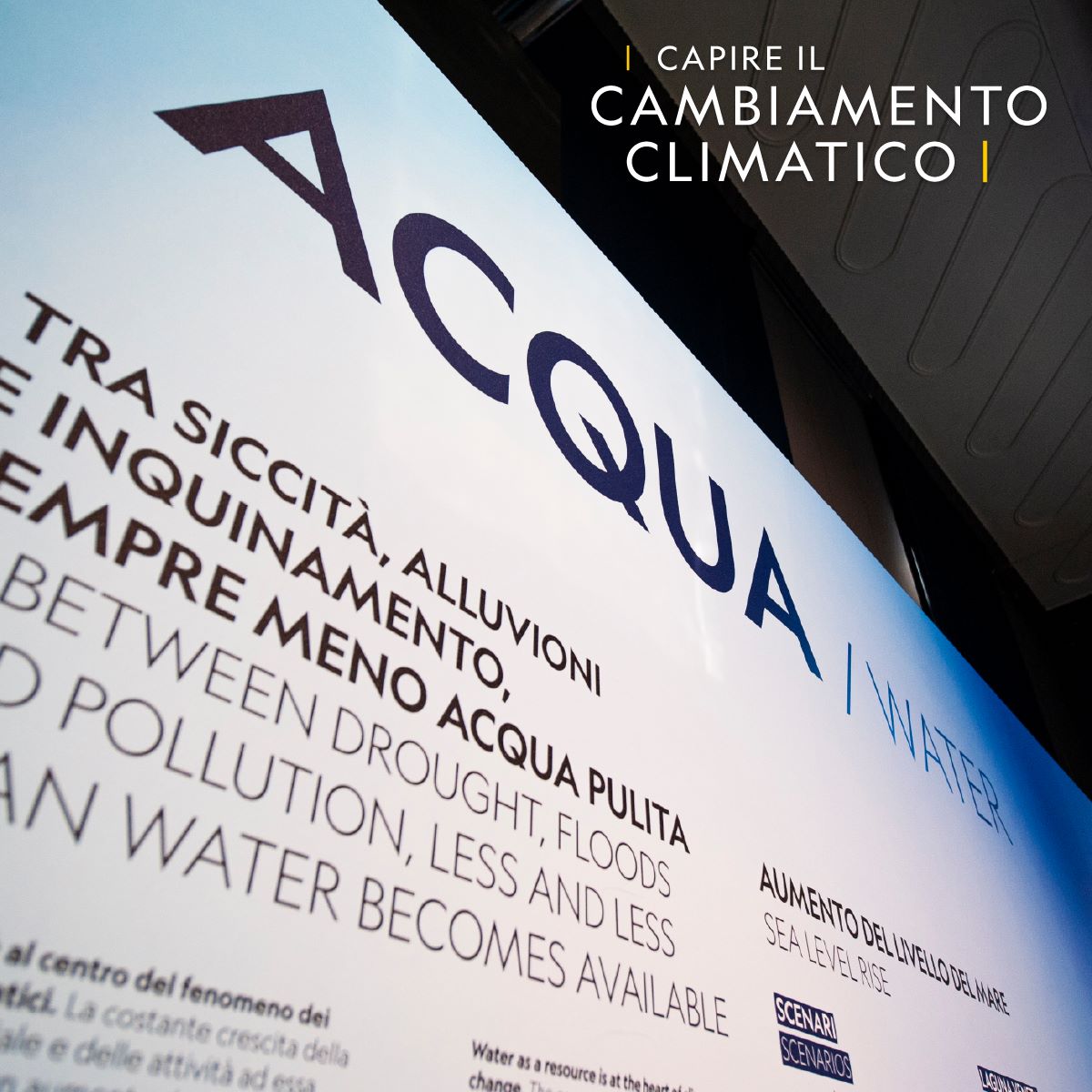 C_I_C_C_'s tweet photo. Adattarsi al cambiamento non è così semplice le ripercussioni sull’ecosistema causate dal riscaldamento globale sono in atto. Vieni a scoprire  #CapireIlCambiamentoClimatico prezzi: 10€ per gli over 65 e per i giovani dai 14 ai 26 anni. Acquista subito: https://t.co/U0udJPNuTv https://t.co/ipvyfayp7g
