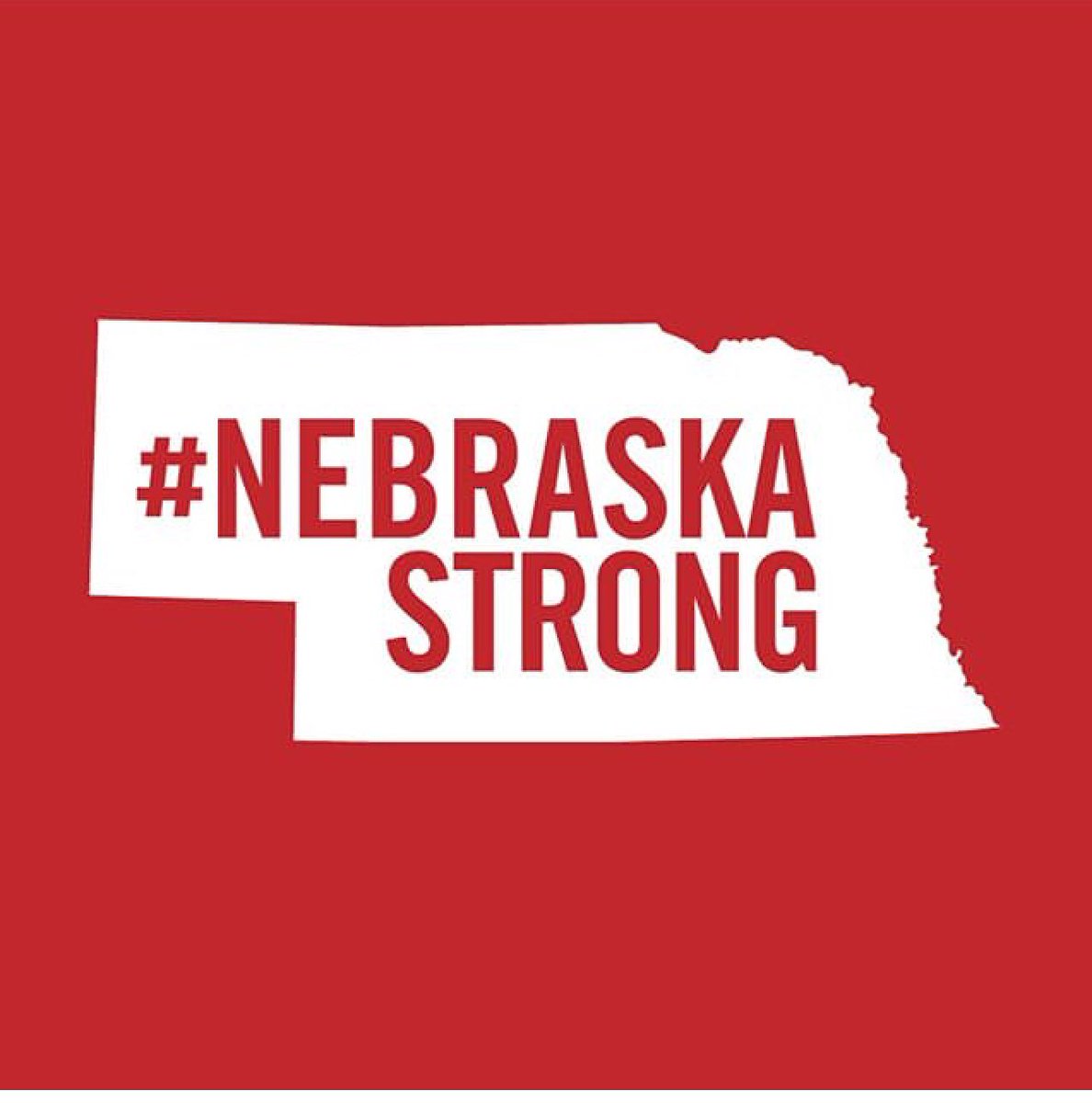 With today being #NebraskaStrong day we continue to hope and pray for all impacted by the recent events in our state and beyond. 🌽💪