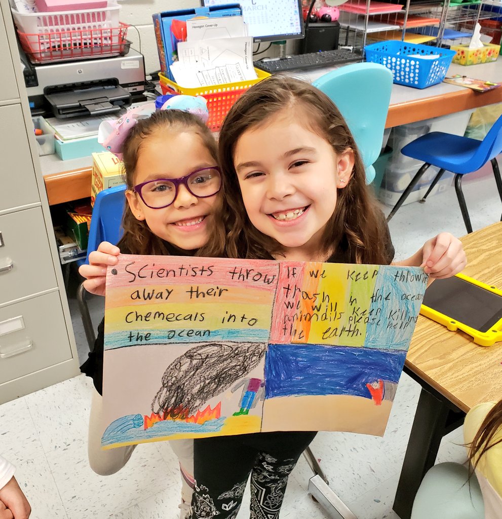 Dr_Mihalik's tweet photo. 2nd grade researching water pollution &amp; teaching others about ways to help for Sugarland STEAM Day. An excellent #LoudounPL playlist created by @SUGSTEAM 🌎 #WorldWaterDay @SugarlandES @gailbrady508 @EdElements #STEAM https://t.co/tTbejTMKk7