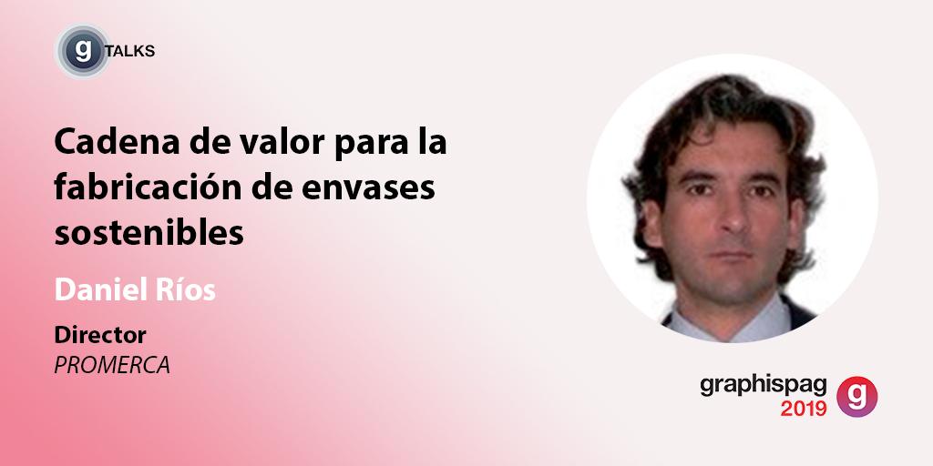 Carl Nunney, <a href="/BASF_ES/">BASF España</a>; Laura Pomés, Quimovil; y Daniel Ríos, <a href="/promerca/">Promerca</a>, participarán en la mesa redonda "Cadena de valor para la fabricación de envases sostenibles" de #Graphispag19:
📆 Miércoles, 27
⏰ 12:30 - 13:30
📍 Sala 1 ow.ly/LGzj30o2B93
