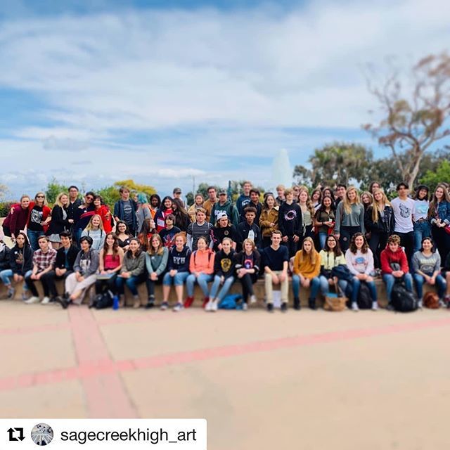 SCBobcats's tweet photo. SCHS Arts + Culture + Aesthetics
Again, a sincere THANKS to @artsbusxpress and @mopasd for making this trip possible!
#schsvapa #thescstory19 #cusdlearns #overlyambitious https://t.co/AaMo6vnxGc https://t.co/Et4WLkpD50