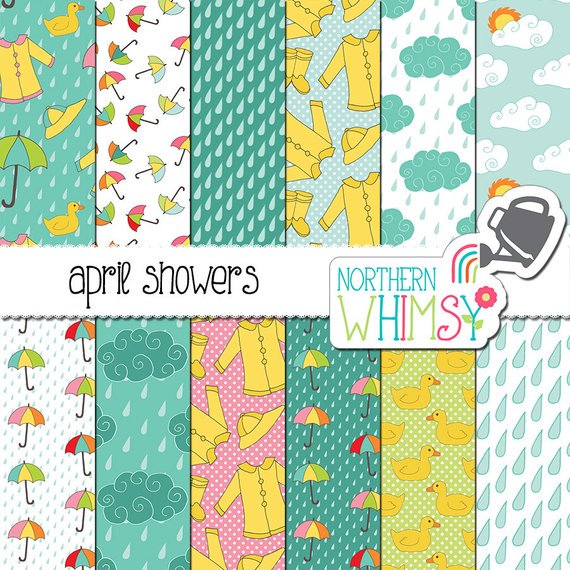 NorthernWhimsy's tweet photo. When I look at these sets I think about warm spring days with a drop of rain here and there while nature is waking up and greets us with its beauty. Spring Rain Papers https://t.co/2VxayX3r3R clip art https://t.co/TyYoFt5FCY #affiliatelinks #digitaldesign #doodle #scrapbooking https://t.co/8M5kHTKrTn