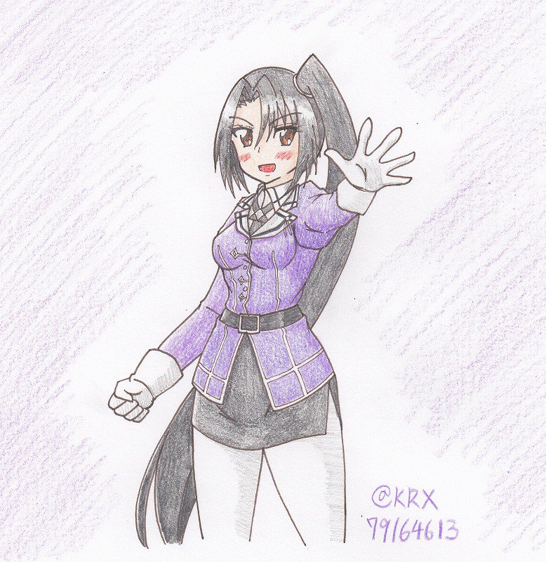 #艦これ版深夜の真剣お絵描き60分一本勝負
#艦これ版真剣お絵描き60分一本勝負_20190322
#那智
「さあ、那智の戦、見ててもらおうか!」 