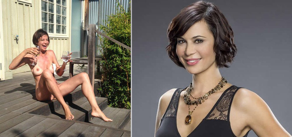 American actress Catherine Bell nude private uncensored photos was leaked t...