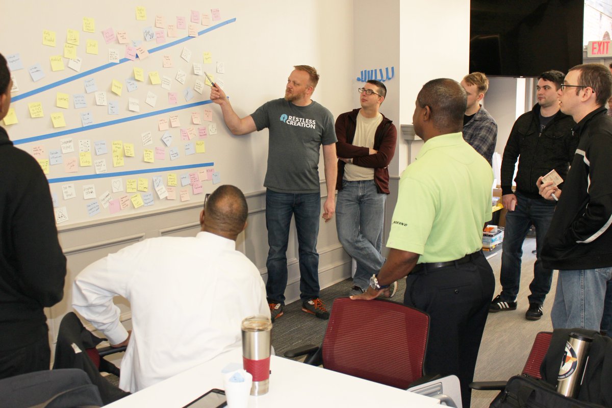 AirForceBES's tweet photo. Over the course of three days, nearly 50 BES personnel gathered at MGMWERX in Montgomery, AL for an ARMS Design Blitz, focusing on the improvement of agile development and operations #ARMS #DesignBlitz #BES https://t.co/fC9gMF4YvR