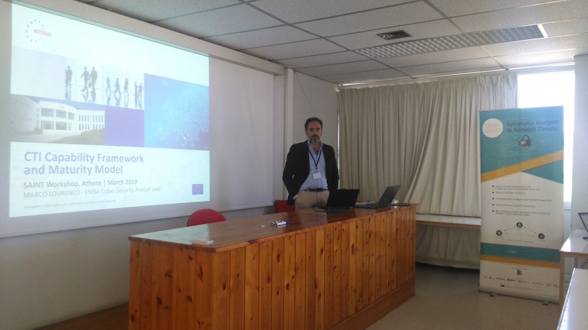 saintprojecteu's tweet photo. Closing the #saintprojecteu workshop with the presentations of Mr. M. B. Lourenco  #ENISA , Mrs. H. Kivekas #traficom &amp; Mr. A. Kosmopoulos #mindigitalgr. #hacking #newbusinessmodels #regulators #certs #resilience #Cybersecurity https://t.co/ygfXRQEjOA https://t.co/DzToGweQJx