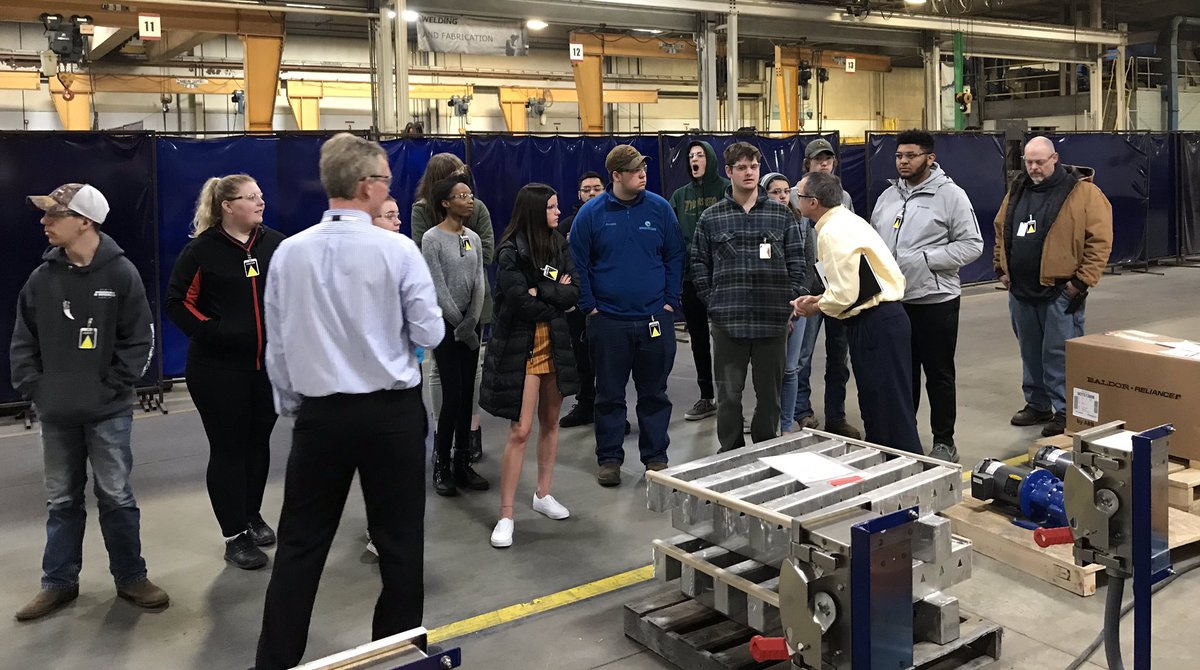 We just had a great visit from an engaged morning group of Outdoor Studies @CareerlineTech students from <a href="/OAISD/">Ottawa Area ISD</a> for #WorldWaterDay! <a href="/evoqua/">Evoqua</a>