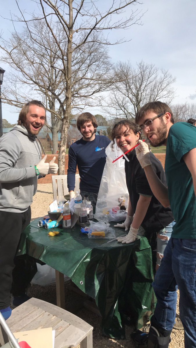 SustainableSMCM's tweet photo. Waste audit with ENST Practicum! https://t.co/Ja1QDeByS4