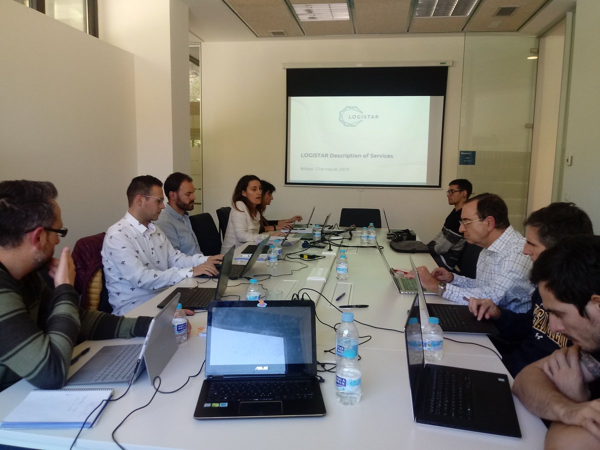 Leire_s11's tweet photo. Today we're holding a technical working session on artificial intelligence applied to logistics in @LOGISTAR_H2020 with our colleagues from @IIIACSIC at @deusto @DeustoTech #logistics #BigData #ArtificialIntelligence #BigDataAnalytics https://t.co/mkTBOA0CCM
