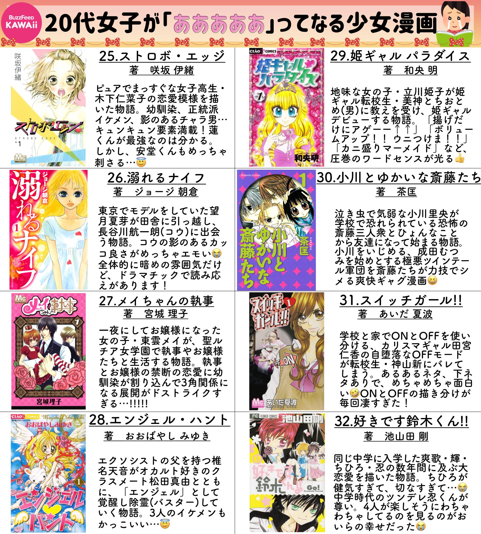 ２０代女子が懐かしく思う少女漫画 あぁぁぁぁっ と思わず声が出てしまいます 話題の画像プラス