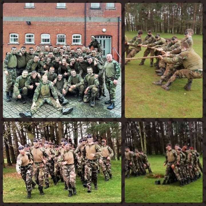Busmans Holiday this morning - Training new recruits with some team building. A hardworking crew who will be a credit to the @defenceforces
#BusmansHoliday #MilitaryLife #MilitaryBirdbox #PhysicalCourage #alifelessordinary #ÓglaighnahÉireann #StrengthenTheNation