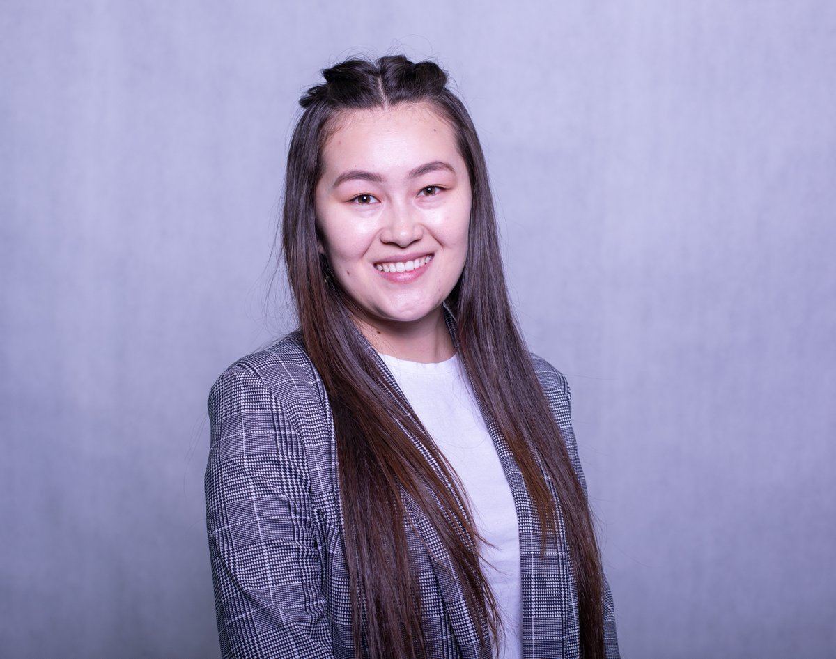 uscaef's tweet photo. Meerimgul Toktosunova (AUCA) – Meerimgul made strives to improve her professional skills by taking part in several workshops, as well as a volunteer activity through @AIESEC in Turkey.  She is grateful for the public speaking skills she received from these experiences. #USCAEF https://t.co/E6y9iwjhx6