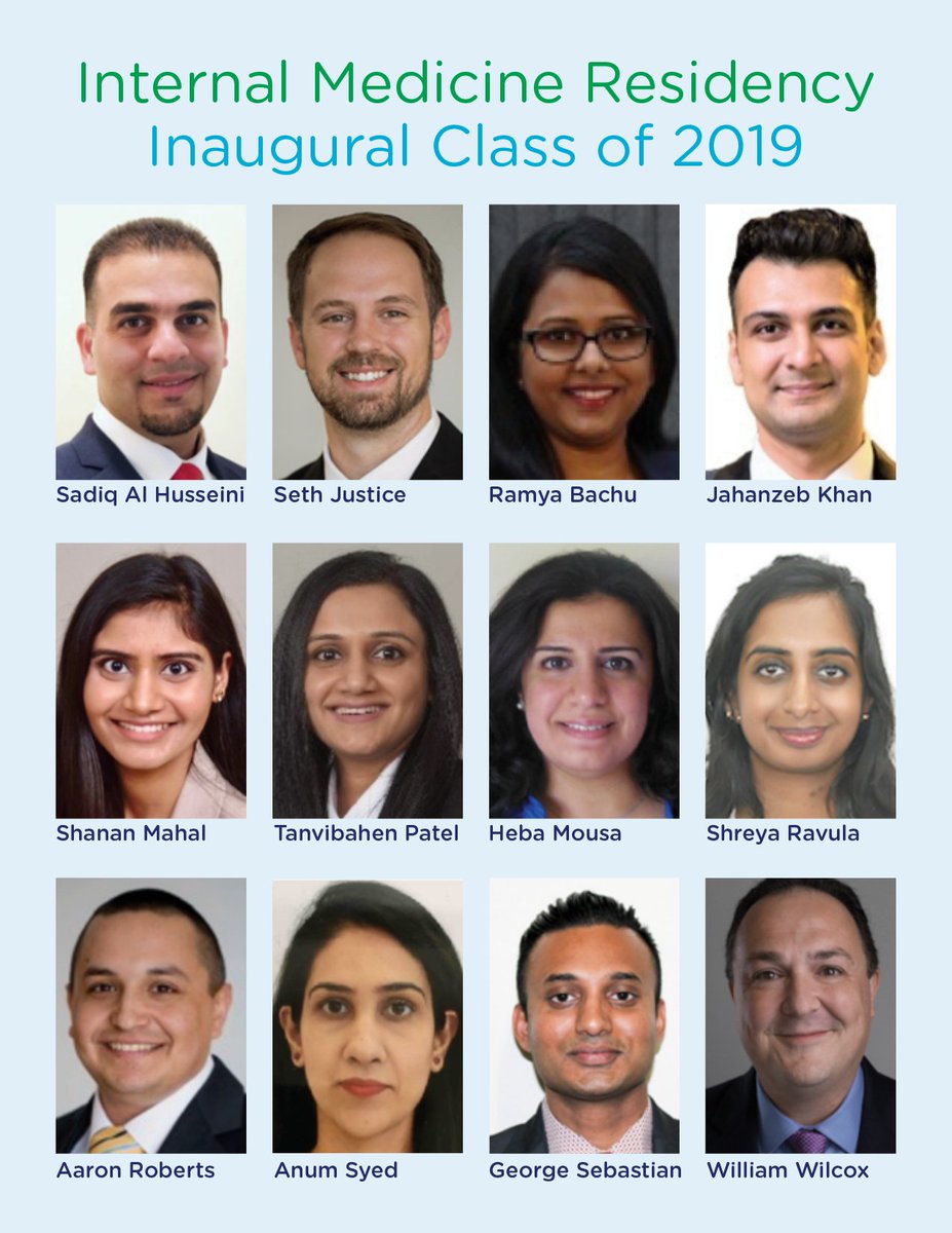 BHUAMSRes's tweet photo. We are happy to announce our very first Internal Medicine inaugural class of 2019! We are so excited we matched these individuals. We can’t wait to have them on campus. Be on the lookout for these faces on campus in June! https://t.co/PeVfLjhhOL