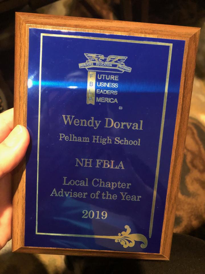 PHSCareerPlan's tweet photo. Congratulations to our very own Wendy Dorval!!! Your hard work and dedication to our students is recognized!!! https://t.co/hYB4GKtyD0