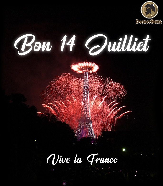 DionyBeer's tweet photo. Bon 14 Juilliet! Vive la France! #France #DionyBeer #VivelaFrance https://t.co/XICTSUYtfd