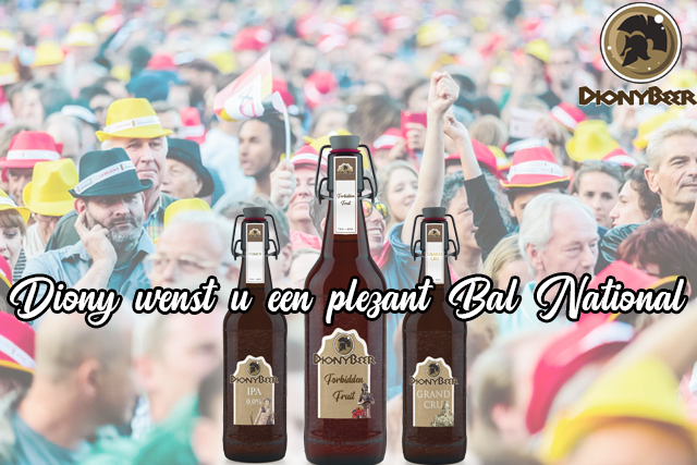 DionyBeer's tweet photo. We would like to wish all Belgians a happy Bal National! #nationalholiday #DionyBeer #Belgium #België #balnational https://t.co/Ahy3KIYjC7