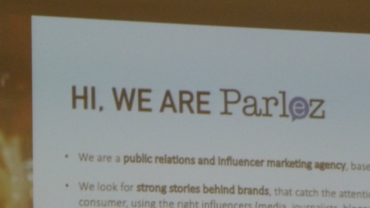 am_cotton's tweet photo. #AHSINSPIRED: @jessicalissens van @parlezlocal in Gent over #InfluencerMarketing @ArteveldehsGent voor de 2COM @ArteveldeCOM https://t.co/15A5hR33uh