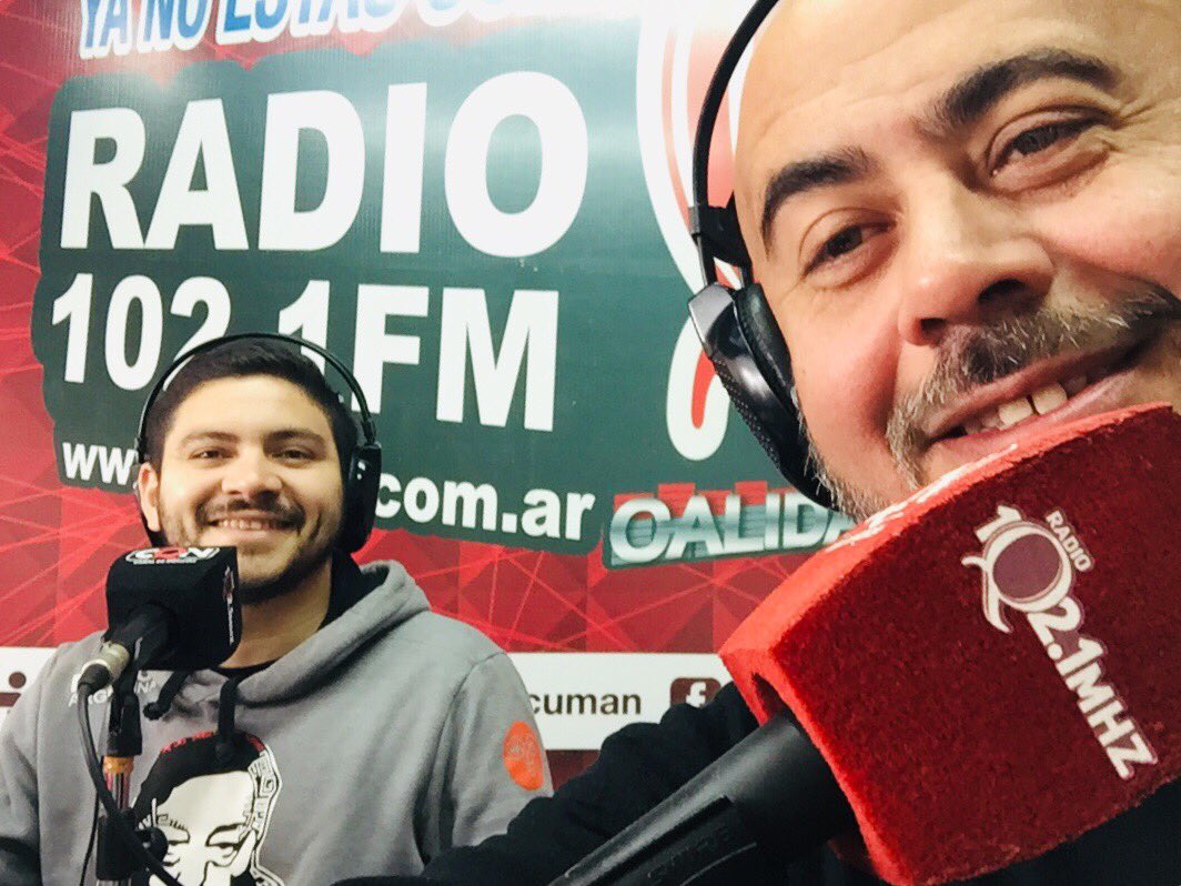 NestorChinoLuna's tweet photo. En #CuentosChinos con los #Augustos @Apolsc @augusto_lopez10 @radioqtucuman https://t.co/HXNOWKsJez