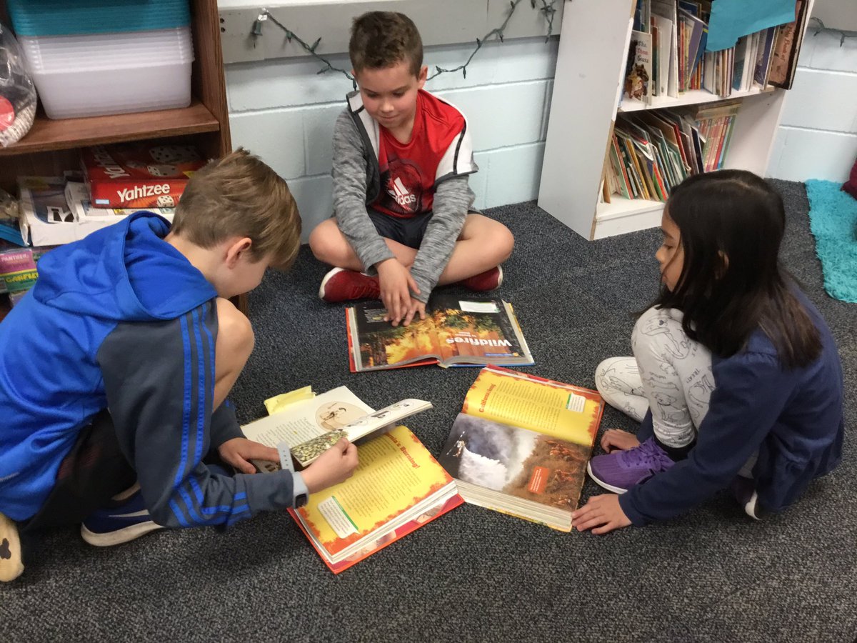 We answered the questions we brainstormed yesterday using the “numbered heads together” Kagan strategy. Ss worked in groups to answer questions and one student was randomly chosen by rolling a dice to share their group’s answer.  #engagePrairie <a href="/prairie512/">Prairie Elementary</a>