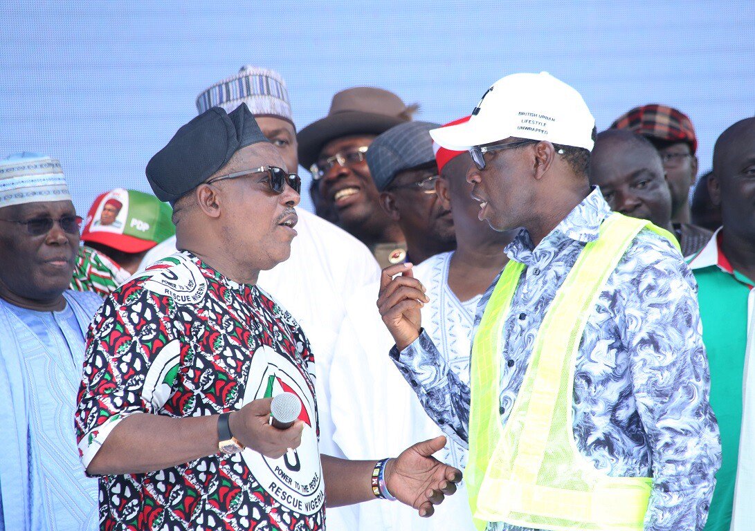 IAOkowa's tweet photo. I join family, friends, well-wishers and party members in celebrating the National Chairman of our party, the Peoples Democratic Party (@OfficialPDPNig), Prince @UcheSecondus, on the occasion of his 64th birthday. https://t.co/XmD7bvFSvO