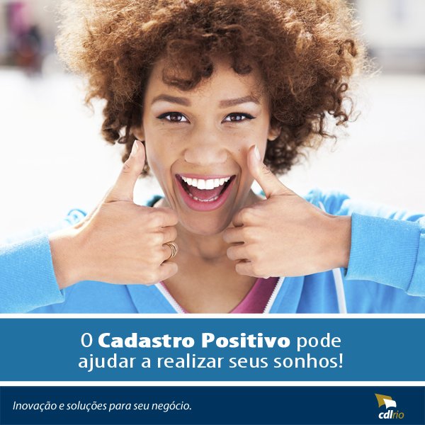 CDLRio's tweet image. Fique na Boa com a Boa Vista SCPC e participe do Cadastro Positivo!
Aderindo ao Cadastro Positivo você tem facilidade na aprovação das suas compras financiadas e melhores condições de pagamento.  
Comece agora sua história positiva e faça sua adesão: goo.gl/QKQ6Ji