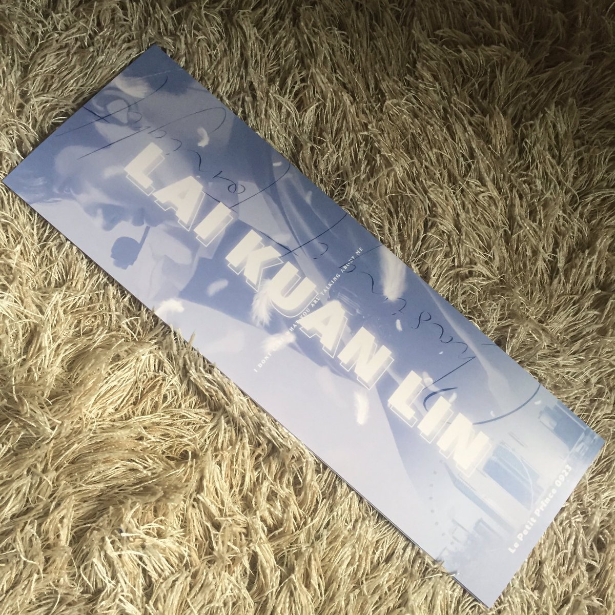 LittlePrinceLai's tweet photo. Hello everyone！We're going to hand out free paper slogan tomorrow. The exact time and place will be announced on Twitter tomorrow～Thank you for your company and support.💚

#라이관린 #Laikuanlin #賴冠霖 #관린   #Kuanlin #冠霖 https://t.co/Mrb2VcdTXP
