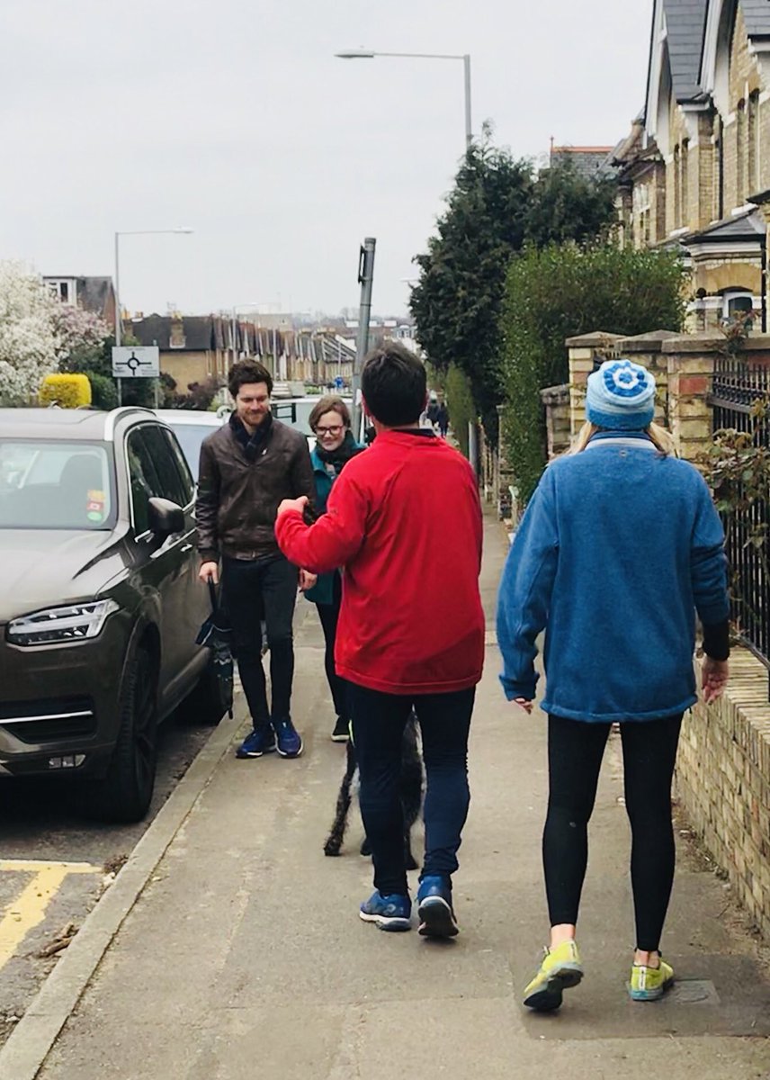 Footfall. Out 4 afternoon walk/jog in @RoyalPark. Community shocked at pavement snatching/Rd widening outside Richmond Park. Couple ok to have faces shown, they looked so happy! Then I told them about plans. V 😡☹️Pls sign petition @LondonRamblers <a href="/richmondparkrun/">Richmond parkrun</a> <a href="/ActiveKingston/">Active Kingston</a>