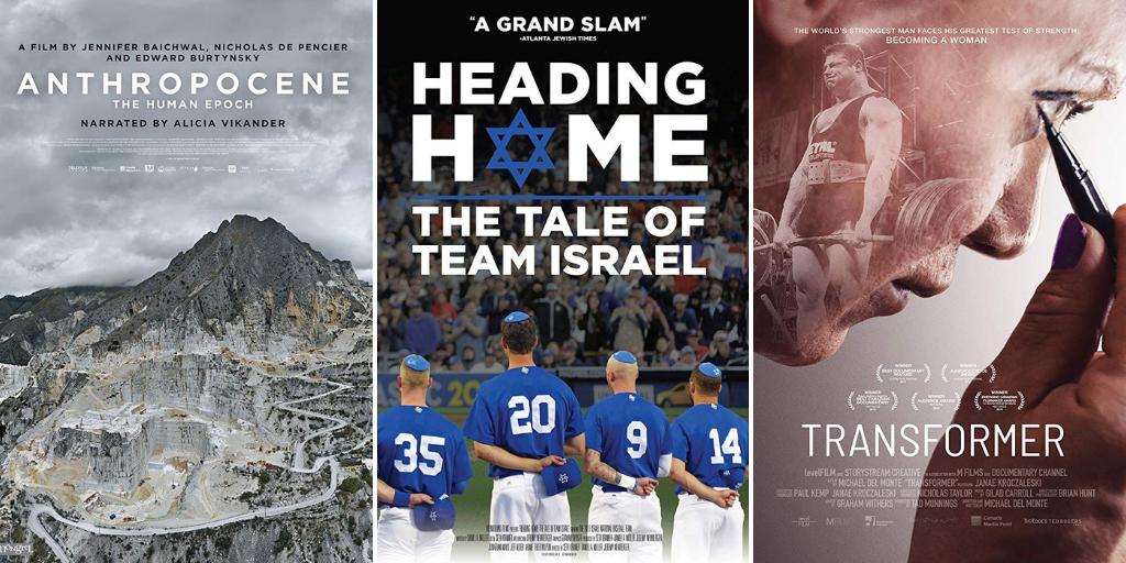 HotDocsCinema's tweet photo. Baseball fever hits Hot Docs @HeadingHomeDoc. Plus @TheCdnAcademy #ScreenArtsFest w/ @anthropocene &amp; @JanaeKroc! #ourweekinposters https://t.co/dKH3S5zRIO https://t.co/aQdDf7fqNn