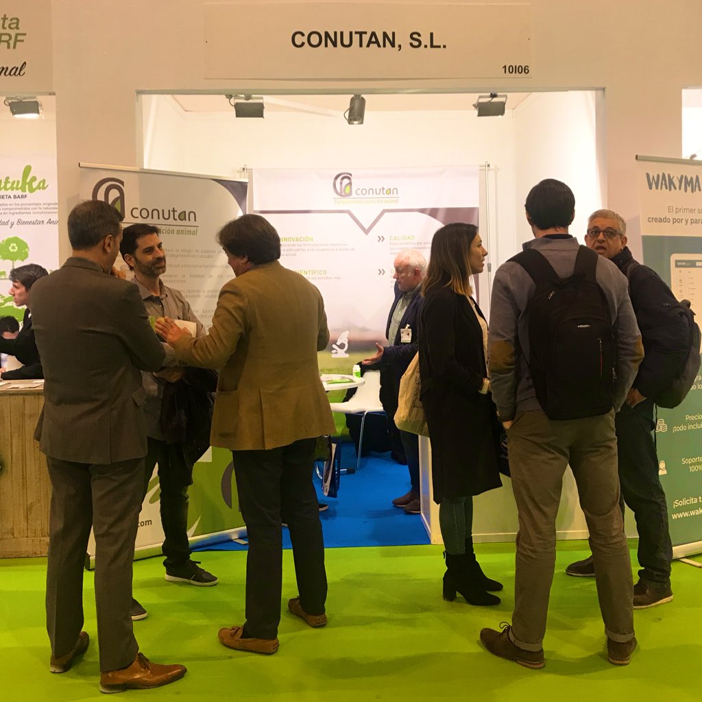 ConutanSL's tweet photo. Seguimos disfrutando en @IberzooPropet ¿Todavía no has pasado a visitarnos? ¡Te estamos esperando! Recuerda📍Pabellón 10 stand I06 🐾🐾  #amvac #iberzoopropet #conutan #nutricionanimal https://t.co/QShpxp9PDs