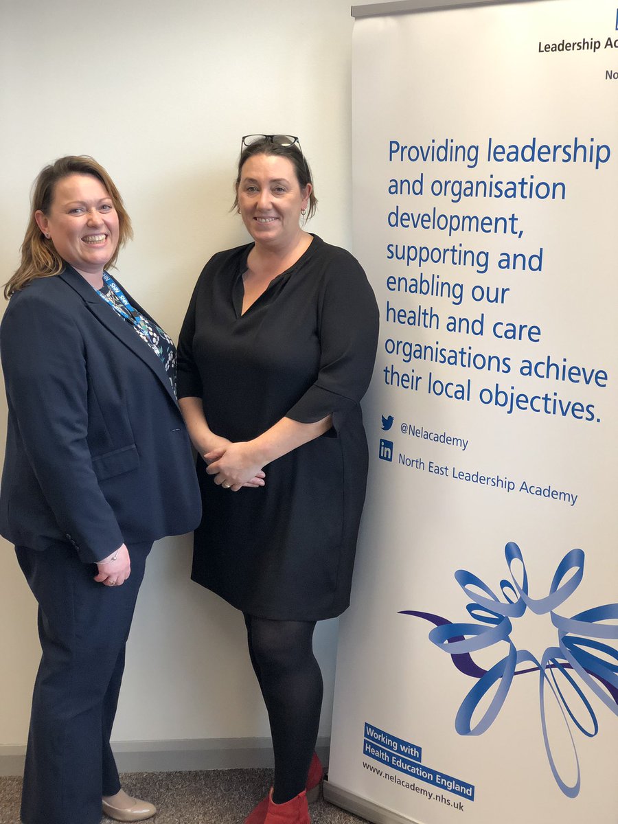 NEYLAcademy's tweet photo. Kate Harrison and Claire Baxter, #MarySeacoleLocal Facilitators at our celebration event this afternoon! @SouthTees @NTWNHS https://t.co/VtXazxKvav