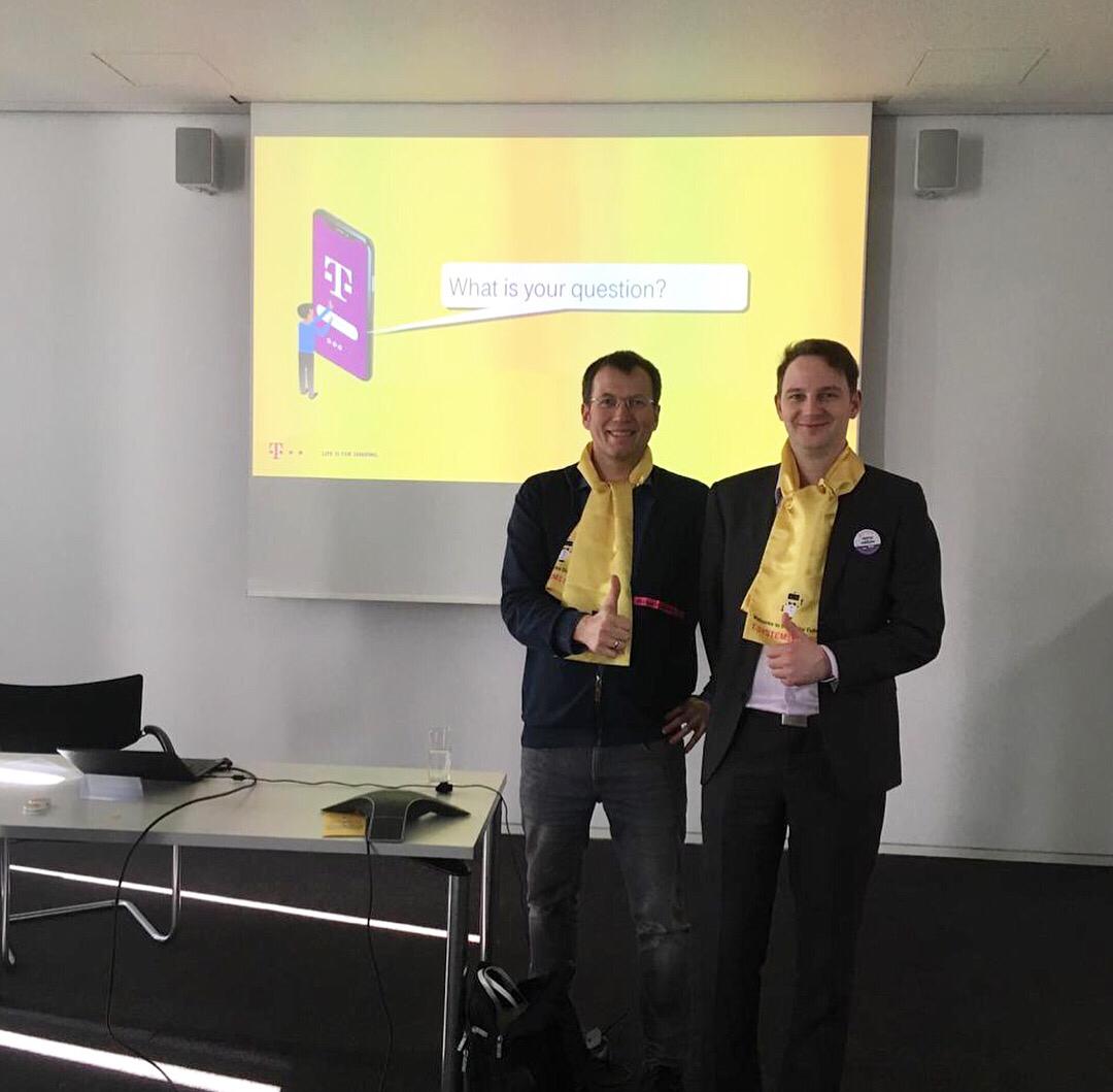 tsystemsrus2019's tweet photo. Working in Nearshore FAQ #tscd19 #Telekomwall #peoplemakeithappen https://t.co/ON6S2akc2h