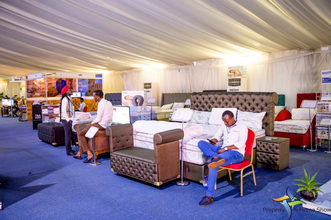ThePropertyand2's tweet photo. #ThePropertyandHomeShow is your go-to event this friday evening. Affordable properties, amazing interior designs and so much more are available here to make your Friday more exciting! #RwOT, come with a friend and enjoy this golden batch of opportunities! https://t.co/tsvjcTOKTM