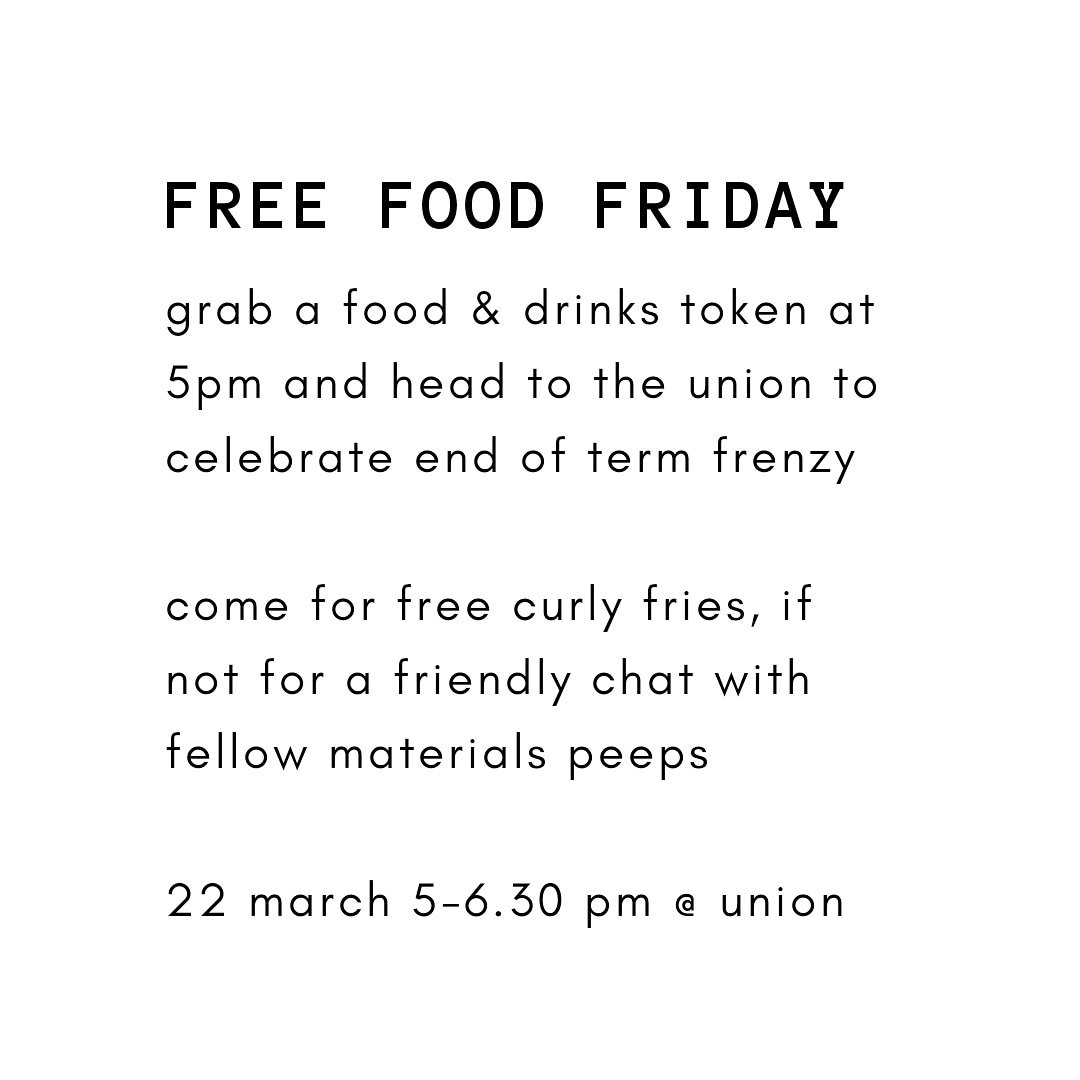 mat_soc's tweet photo. Someone mentioned free food? https://t.co/ZsMyQbJPiE
