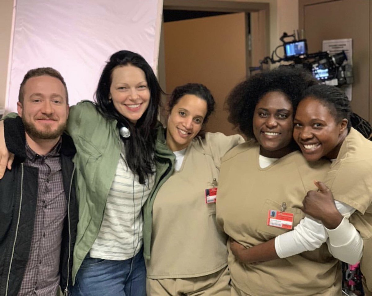 I had a great time directing my episode of #OITNB this season thanks to my amazing team! #orangefamily Can’t wait for you guys to see it. #FemaleFilmmakerFriday