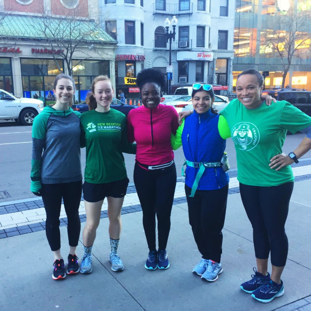 BPLBoston's tweet photo. #TeamBPL completed another training run on their #roadtoboston! These amazing women are running the Boston Marathon to raise money for after-school programming @bplboston. Learn their stories and support here: https://t.co/xY1gdLxzkK! https://t.co/Uy8tn73TJ9