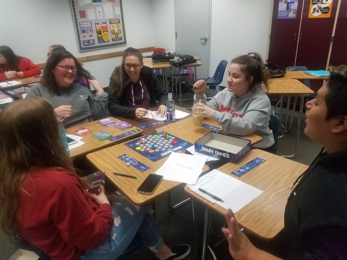 Brain Game Day ....thinking like a Red Hawk!  Great way to launch into Spring Break.