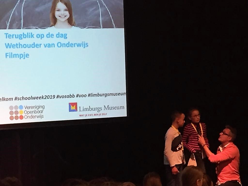 Wat heb je vandaag gedaan en geleerd? ‘In andermans schoenen staan. Dat je ook kijkt wat de ander wil en een goede oplossing bedenkt’ <a href="/ikbenwelkom/">Openbare Scholen, waar verhalen samenkomen</a> <a href="/VOSABB/">VOS/ABB</a> #kinderconferentie