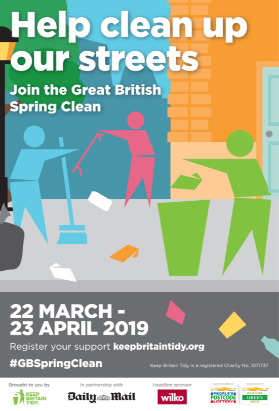 ThanetCouncil's tweet photo. The #GBSpringClean has begun! The aim is to bring people together across the country to clean up the streets, beaches and rivers. You can find your nearest Thanet clean-up here- https://t.co/G6rptBw6mW https://t.co/pMh3688Yho