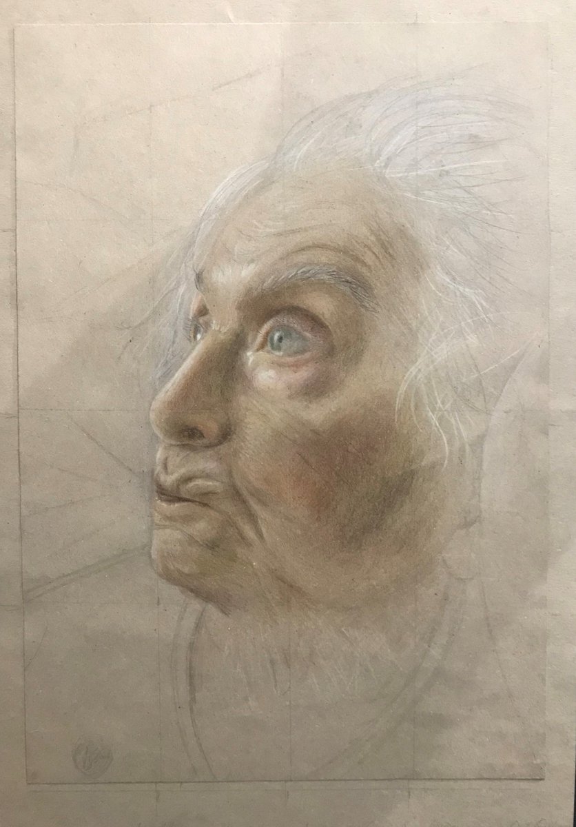 A huge congratulations to Kadija as her beautifully worked ‘ Diptych’, of her Grandmother, has been selected by The Rector &amp; Vice-Chancellor of The <a href="/RCA/">Royal College of Art</a> and has won the Major Prize in the 2019 Young Art RCA Show - The Rector’s Prize!🏆👏 This competition raises money for <a href="/CR_UK/">Cancer Research UK</a>