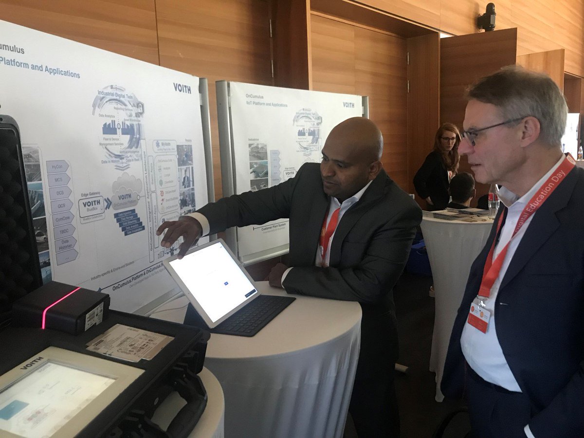 MuenchRoland's tweet photo. #Digitaleducation Day @hochschuleaalen – A very important event for the whole region. To master the #digitaltransformation we need highly educated people. See how #Voith helps to upskill industrial organizations to be fit for the digital age https://t.co/3lK6GXxDLq https://t.co/pAnstTgmIE