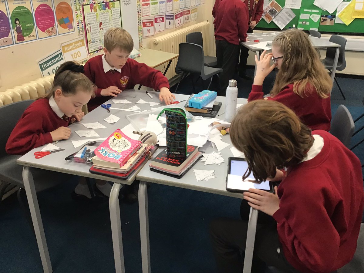 WellfieldMiddle's tweet photo. It’s #fractionsfriday as Year 6 add and subtract fractions to complete their jigsaws. https://t.co/kXFN1q9C2I